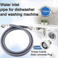 thumbnail image 3 of Water Supply Hose Washing Machine Dishwasher Universal Cold Water Inlet Hose Extension, 3 of 3