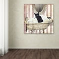 thumbnail image 4 of Trademark Fine Art "Bad Cat II" Canvas Art by Color Bakery, 4 of 4
