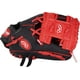 thumbnail image 2 of Guantes de béisbol Rawlings | Players Series para jóvenes de 10 pulgadas | LHT | negro/rojo, 2 of 5