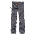 thumbnail image 1 of CEHVOM Men's Loose Multi-Pocket Washed Overalls Outdoor Casual Pants Trousers, 1 of 4