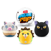 5 Surprise Anime Pop Plush (Assorted) Novelty Blind Unboxing Collectible Toy by ZURU