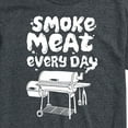 thumbnail image 3 of Instant Message - Smoke Meat Every Day - Men's Short Sleeve Graphic T-Shirt, 3 of 6