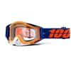 100% Racecraft Derestricted 2016 MX Goggles Blue/Orange/Clear Lens