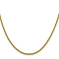thumbnail image 3 of 14k Yellow Gold 24 Inch 2.2mm Franco Chain Necklace Pendant Charm, 3 of 9