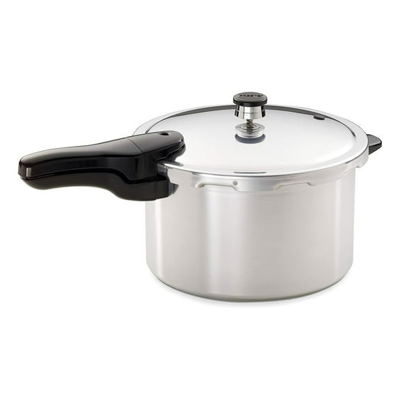 Open Box Presto 8 Quart Aluminum Pressure Cooker 01282