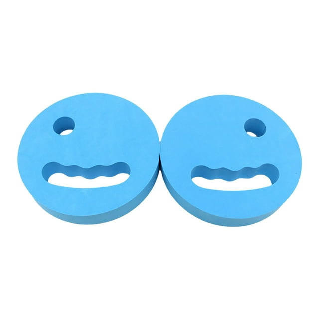 2 Pcs Water Exercise Discs for Pool Workouts - EVA Foam Swim Resistance Training Equipment for Adults & Beginners - Aquatic Therapy & Arthritis-Friendly Floating Weights (7.09 Inch Diameter)