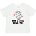 thumbnail image 3 of Inktastic Mimi and Pappy Granddaughter Cat Girls Baby T-Shirt, 3 of 5