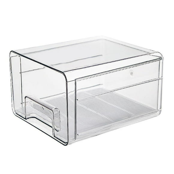 Refrigerator Storage Box Mini Refrigerator Drawer Storage Box Pull-out Drawer