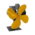 thumbnail image 1 of Ventilador universal para chimenea Quemador alimentado por calor silenciosa Ventilador superior Distribución eficiente del Dorado Gloria Ventilador de estufas de calor, 1 of 7