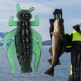 thumbnail image 3 of 2.3cm Soft Cricket Bait Simulated Insect Lures - Dark Green - Pack of 5 for Carp Fly Fishing, 3 of 8