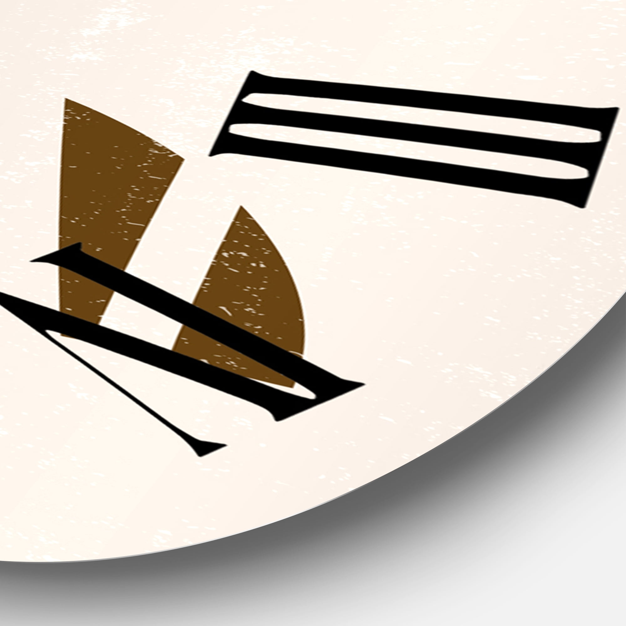 Designart 1 in Quartz Modern/Contemporary Wall Clock