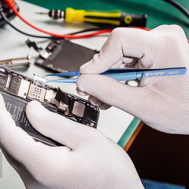Pinzas de reparación profesionales de aleación de titanio de precisión para reparación de teléfonos móviles JShteea El nuevo