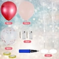 thumbnail image 3 of MesaSe Kit de Support de Ballon avec Lumières Support de Ballon Décoration Support de Ballon en Latex Réutilisable Support de Table pour Ballon Support de Colonne de Ballon Durable Kit de Support de Ballon, 3 of 9