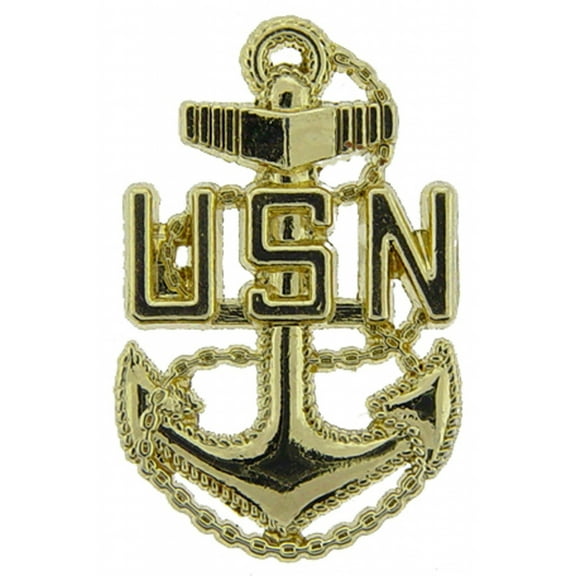 US Navy Chief Petty Officer Bas Pin