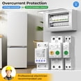 thumbnail image 2 of Amdohai Tuya WiFi Intelligent Automatic Reclosing Protector Multifunctional Current Voltage Monitoring Power Meter Protections Values Settable, 2 of 8