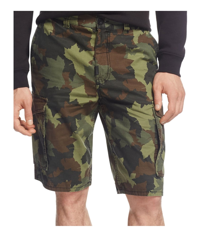 LRG Mens Camo Casual Cargo Shorts 