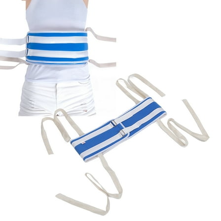 Spptty Bed Restraints,Bed Restraint Strap Composite Cloth Soft Comfortable Breathable Waist Restraint Belt For Elderly Patient,Bed Restraint Belt