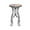 Colorful(Blossom)+Black, variant on GDF Studio French Country Outdoor Side Table with Mosaic Ceramic Top and Metal Base, Blossom