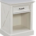 thumbnail image 4 of Homestyles Seaside Lodge Table de Nuit Blanc Cassé, 4 of 7