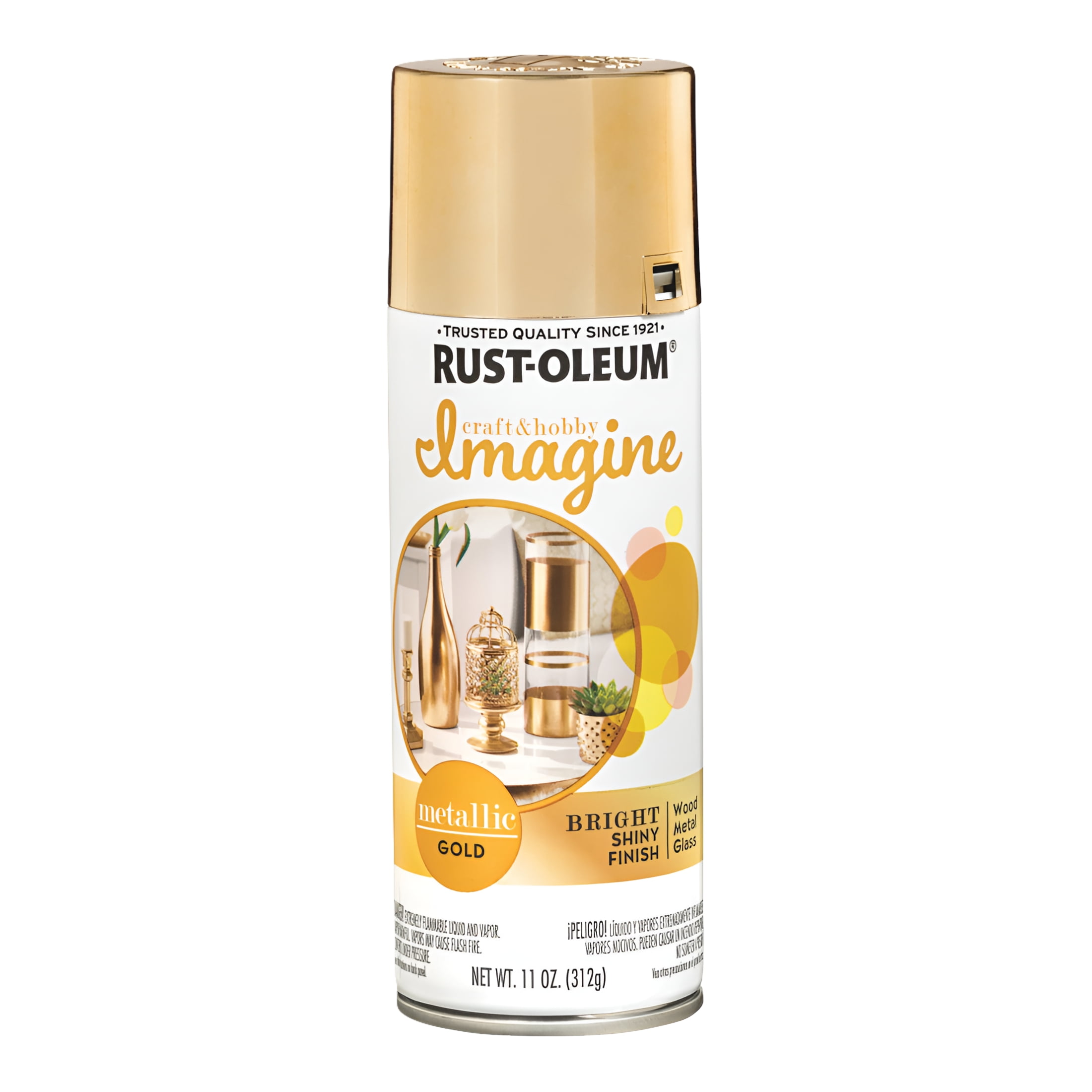 ◆RIETI◆ GOLD BELLO RT 3040 C2 Rust-Oleum 355100 Craft & Hobby Imagine Metallic Spray Paint