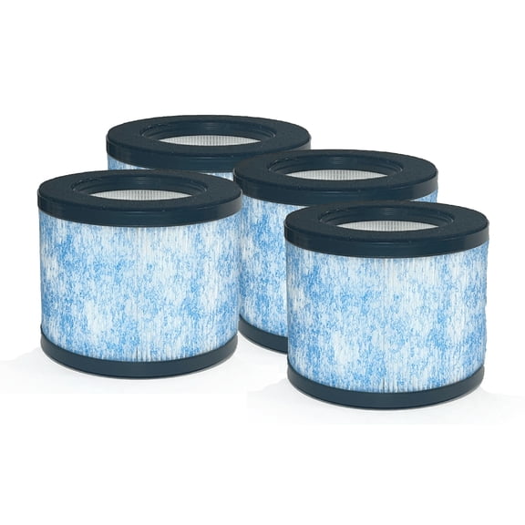 Nispira C102 MA-01CW MA-18 Filter Replacement Compatible with Ibuki 2.0 Air Purifier Okaysou AirMic4S True HEPA . 4 Packs