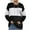 Black-Fashion Sweatshirts, variant on Xcmzpl Womens Hoodies Loose Fit Color Block Hooded Sweatshirt Trendy Sweater Tops Workout Long Sleeve Blouses Fall Fashion