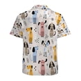 thumbnail image 3 of High Quality Hawaiian Shirts for Men Short Sleeve Aloha Beach Shirt Floral Summer Casual Button Down Shirts Blouses LMD7ML, 3 of 7