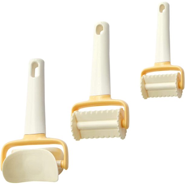 Dough Cutter, 3 Pieces Rolls Cookie Cutters for Dough Slices, Dough