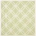 thumbnail image 6 of SAFAVIEH Cambridge Kierra Geometric Wool Runner Rug, Lime/Ivory, 2'6" x 8', 6 of 10