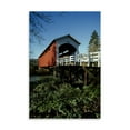 thumbnail image 2 of Gango Home Decor Currin Covered Bridge by Ike Leahy (Printed on Paper); One 24x36in Fine Art Paper Giclee Print, 2 of 4