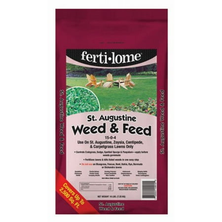 10915 St Aug Weed Feed, 16 lb, Vpg fertilizer Ship from US..., By Voluntary Purchasing