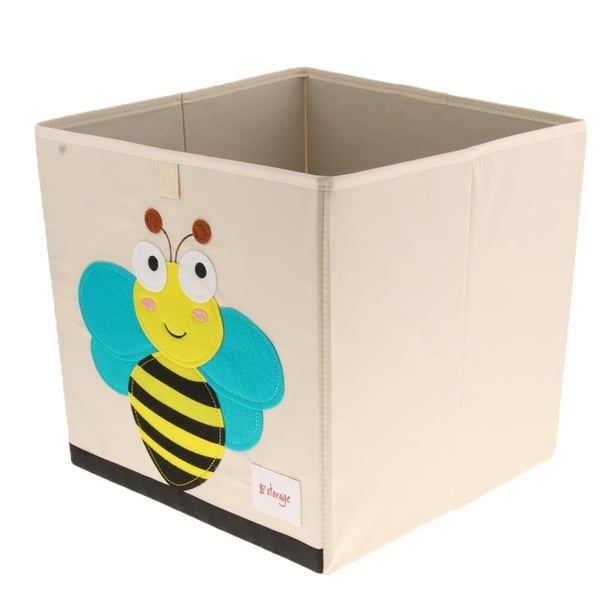 Kid Plegable Animal Canvas Storage Cloth Toy Box/Bin///Cesta/Organizador Zulema Contenedores de almacenamiento de artículos diversos para niños