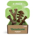 thumbnail image 1 of Benebone Medium Holiday 4-Pack Dog Chew Toys For Aggressive Chewers, Made In Usa, 60Lbs And Under, 1 of 9