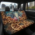 thumbnail image 6 of FUIALDOLG Elephant Leopard Galaxy Full Wrap Car Seat Cover for Car Interior Automotive, Comfortable Rear Bench Seat Covers Stretch Car Back Seat Cover Protectors, 6 of 6