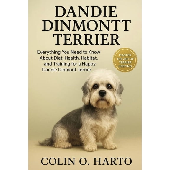 Dandie Dinmont Terrier: Everything You Need to Know About Diet, Health, Habitat, and Training for a Happy Dandie Dinmont, (Paperback)