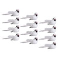 thumbnail image 3 of 12 piezas de pájaros artificiales de simulación con clip de espuma realista, plumas artificiales, pequeñas figuras de pájaros para decoración de bodas, 3 of 8