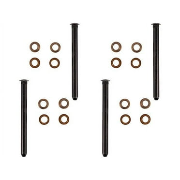 Door Hinge Pin and Bushing Kit - Compatible with 1968 - 1987 Chevy El Camino 1969 1970 1971 1972 1973 1974 1975 1976 1977 1978 1979 1980 1981 1982 1983 1984 1985 1986