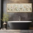 thumbnail image 3 of IDEA4WALL Extra Large Framed Canvas Print Wall Art Wildflower Meadow Watercolor Illustrations Colorful Fine Art Retro Floral Wall Decorative Oversized Artwork Relax/Calm for Living Room - 60"x20", 3 of 5