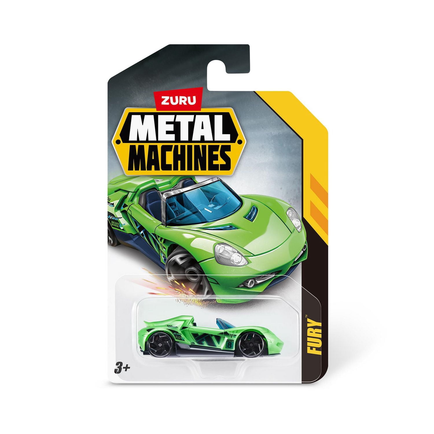 Metal Machines Mini Racing Car Toy 1 Pack Series 2 by ZURU