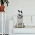 thumbnail image 2 of Lindo juguete de peluche Animal relleno perro durmiendo almohada linda figura juguetes suave para Husky siberiano Zulema Juguetes de peluche, 2 of 7