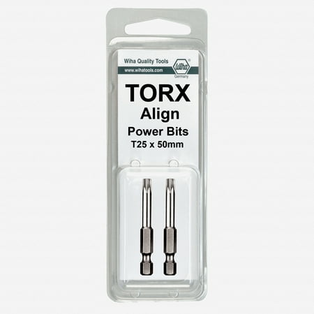 

Wiha 74768 T27 x 50mm Torx Align Power Bit (2 Pack)
