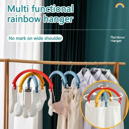 zanvin organizer Creative Rainbow Rotating Drying Rack Multifunctional ...