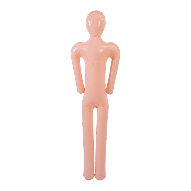 Maniquí inflable de cuerpo completo, hombre y mujer, 61 pulgadas, simulación de cosplay, bricolaje, decoración de Halloween, accesorios.