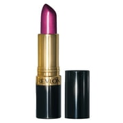 Revlon Super Lustrous Lipstick, Pearl Finish, High Impact Lipcolor with Moisturizing Creamy Formula, Infused with Vitamin E and Avocado Oil, 457 Wild Orchid, 0.15 oz