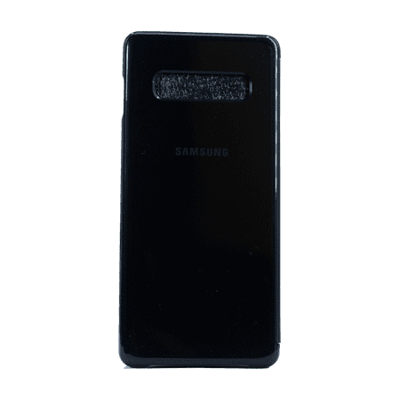 Original Samsung S-View Flip Cover for the Galaxy S10+ Plus in Black