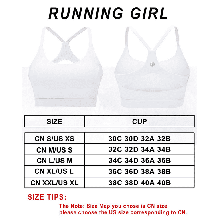 RUNNING GIRL Stappy Sports Bra for Women Sexy Open Back Medium Support Yoga  Bra with Removable Cups(WX2311.Pink.S) at  Women's Clothing store