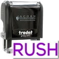 thumbnail image 1 of Self-Inking Skinny Rush Stamp, Trodat Printy 4911, Press and Print Stamping, Impression Size 5/8" x 1-1/2", Up to 10,000 Impressions - Purple Ink, 1 of 10