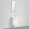 thumbnail image 2 of Colmar 18" Floating Vanity with Sink - Glossy White, 2 of 3