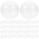 thumbnail image 1 of 50 cápsulas vacías para máquina expendedora de juguetes, cápsulas redondas transparentes., 1 of 8