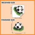 thumbnail image 3 of International Soccer Celebration Decor Soccer Theme Wall Decal for Bedroom Living Room Sports Home, Durable Vinyl Sticker for Global Soccer Tournament Game Day Indoor Wall Decoration, 3 of 7
